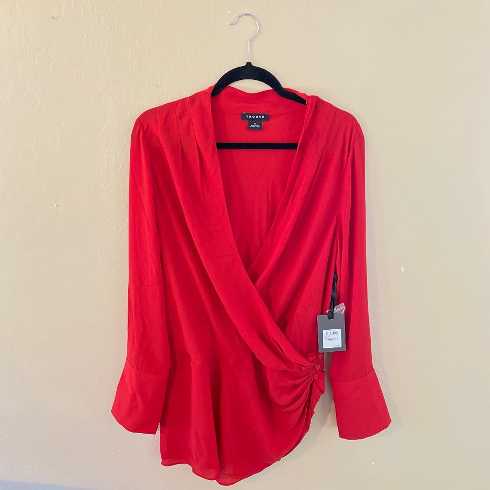 Beautiful Red Blouse from Nordstrom